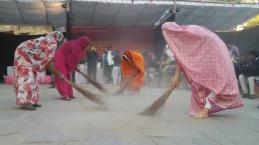 performance ritual, India, bridging society gaps, art summit Jaipur, curated by Dimple B Shah