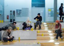Ausgedrückz, Performance, Inszenierung, Symposium Reden über Kunst, Akademie der bildenden Künste München