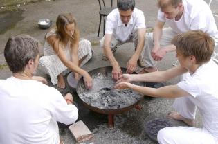 Kenntnisbuch, book of knowledge, five elements, life, death, spirit, spinning, lifethread, ritual